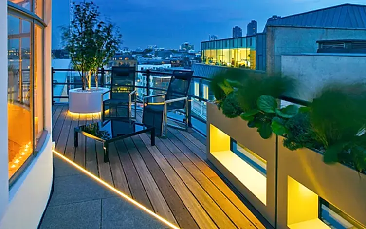 high end rooftop