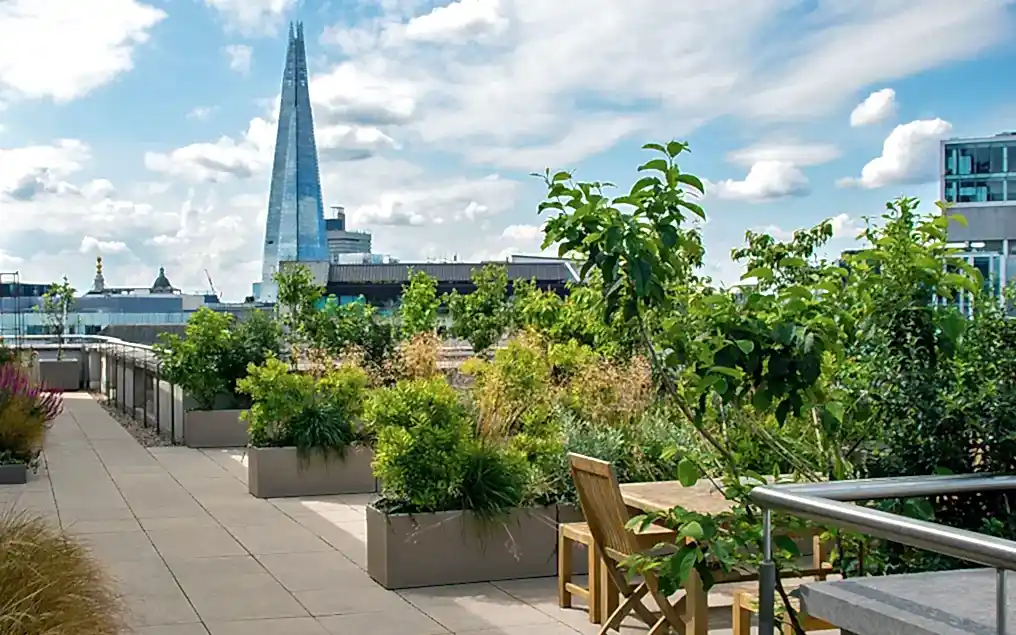 office roof terrace design london