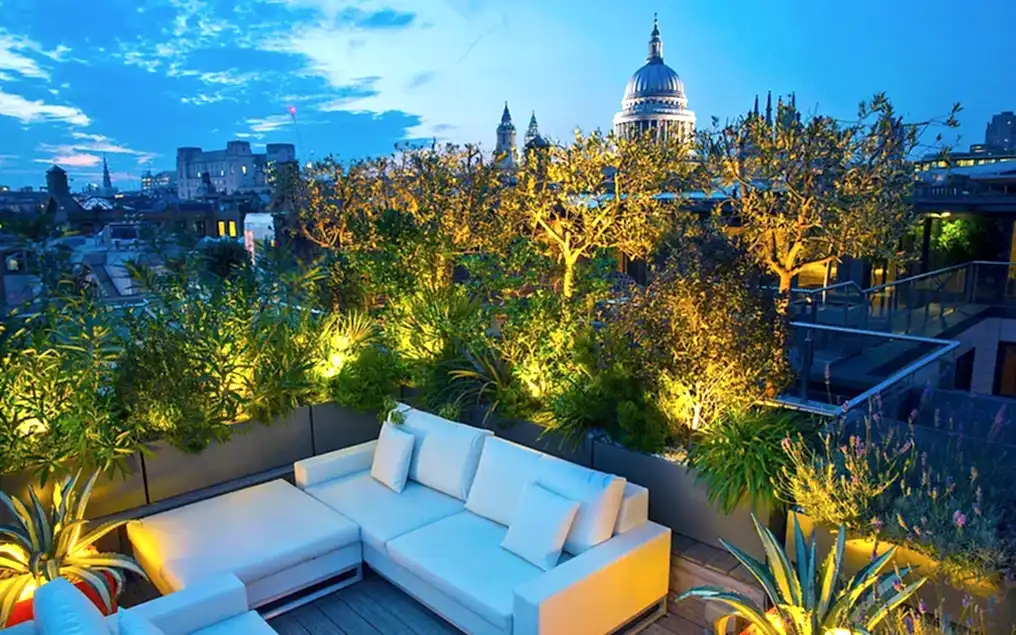 modern roof terrace ideas london